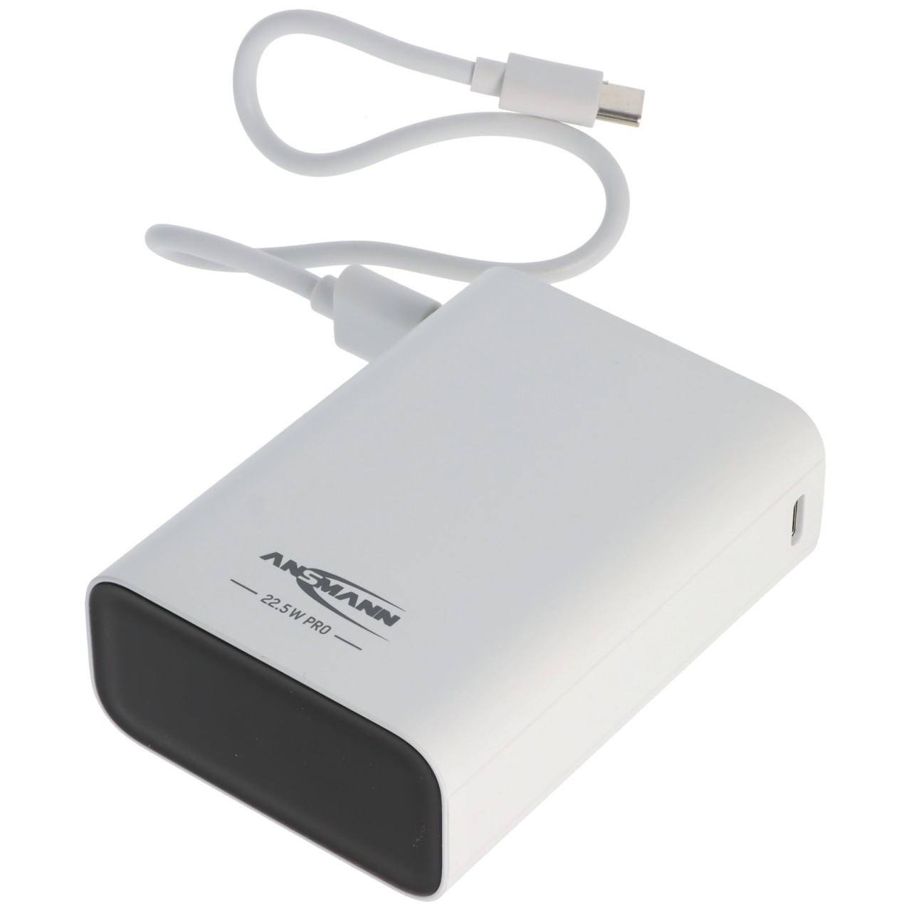 Ansmann Powerbank PB222PD 20.000mAh, schnellladefähig, ultrakompakt und leicht, weiß