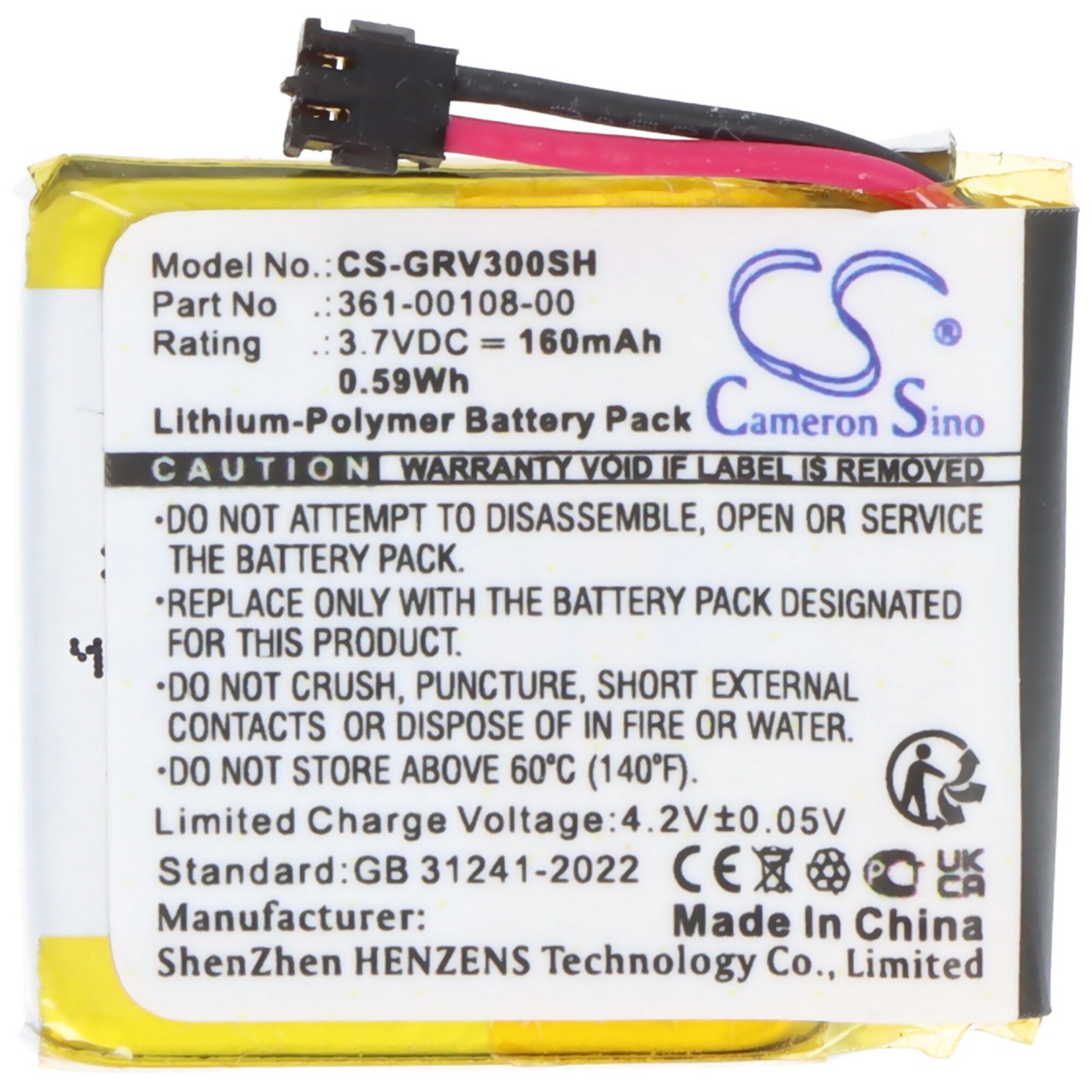 Akku kompatibel für Garmin Vivoactive 3 Akkutyp 361-00108-00, GPS-Fitness-SmartWatch