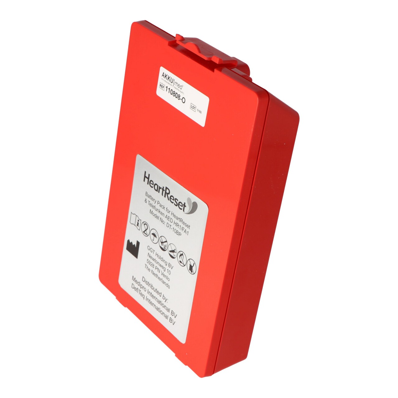 Original Alkali Mangan Batterie Telefunken Defibrillator HR1/FR1 - DT-10BP