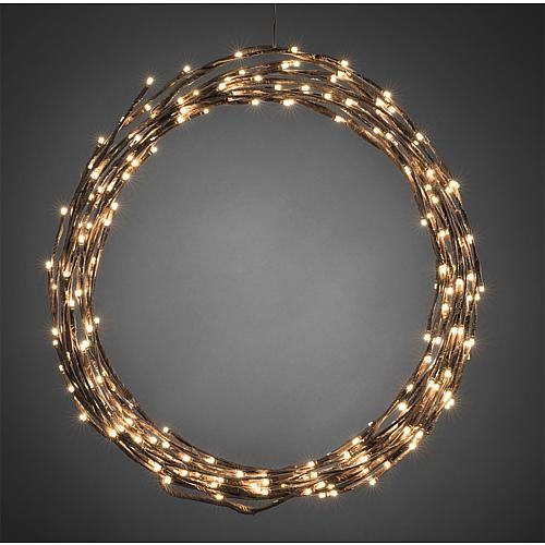 LED Lichterkranz/-girlande braun 3365-600 240 ww LED außen