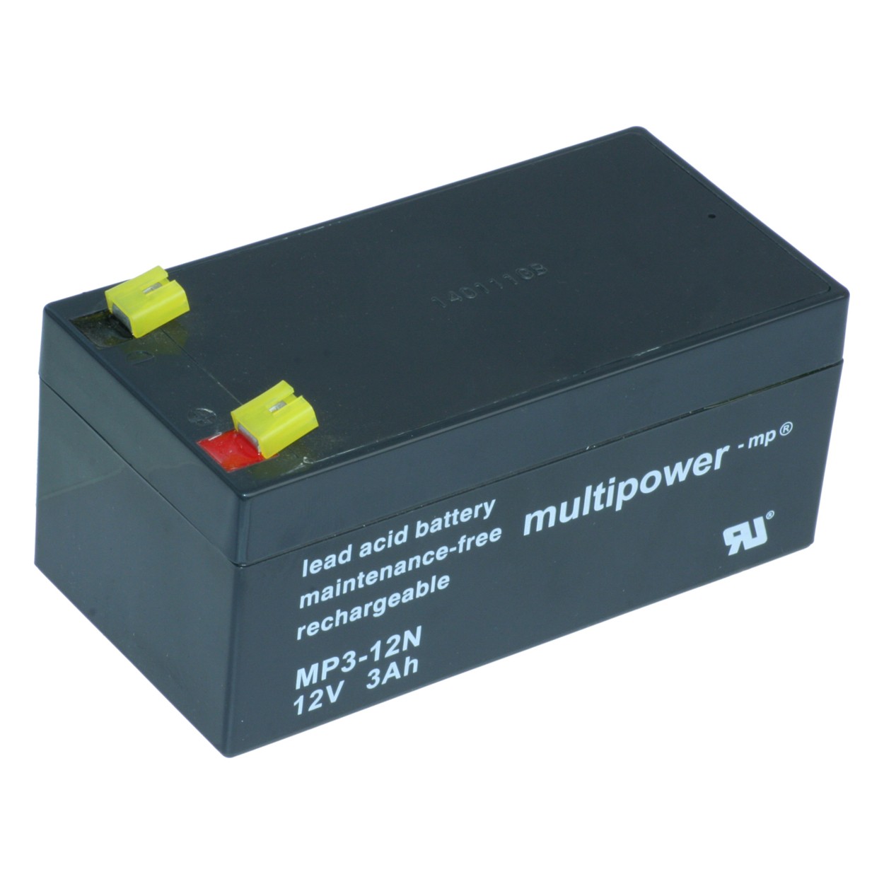 Multipower MP3-12N 12V 3Ah AGM Versorgungsbatterie