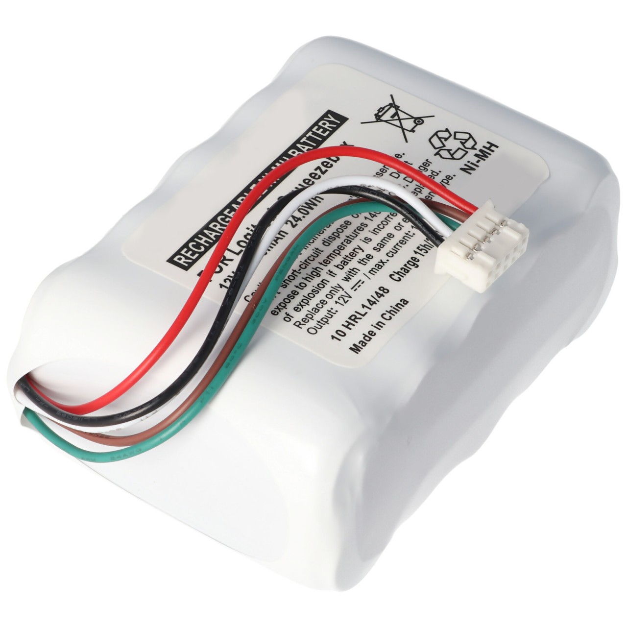 Logitech Squeezebox, 533-000050, HRMR15/51, NT210AAHCB10YMXZ Nachbau Akku