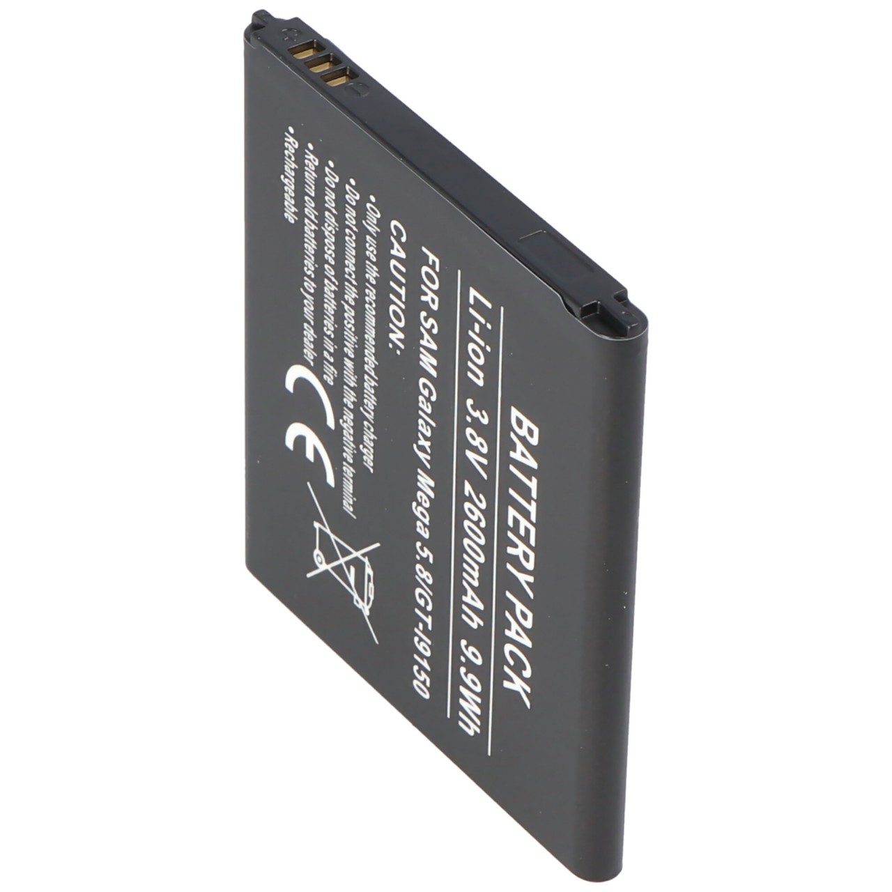 AccuCell Akku passend für Samsung Galaxy Mega 5.8, Samsung Galaxy GT-I9150