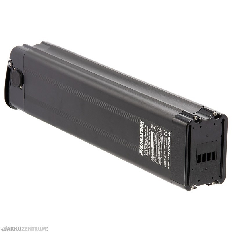 E-Bike Akku Maratron Ersatz-Akku für Fatbikes von eStallion und Varaneo 36V 14Ah (500Wh) - SilverFish 50cm - Sattelrohr