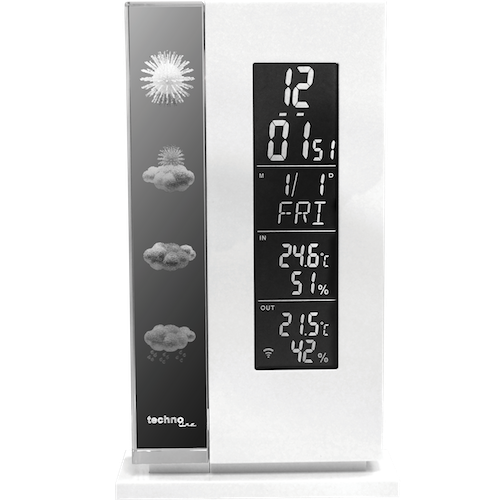 WS 6600 - Moderne Wetterstation mit farbigen LEDs