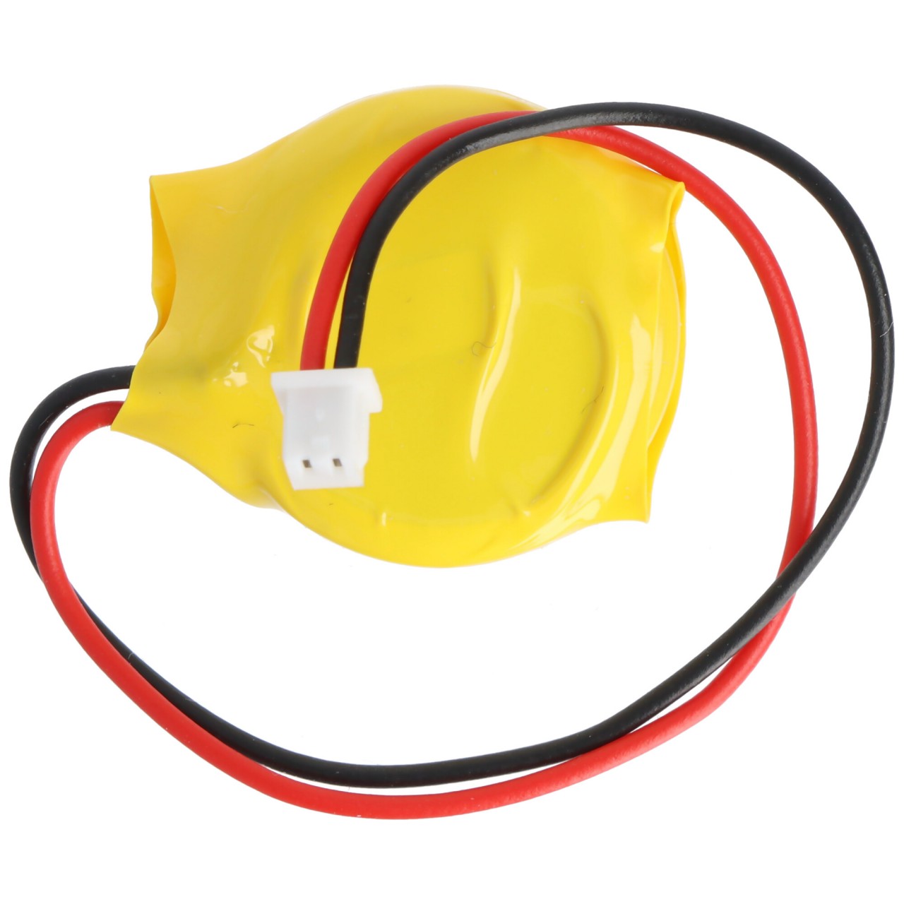 CMOS Batterie CR2032 3V mit Kabel und Stecker, Polung +/- beachten