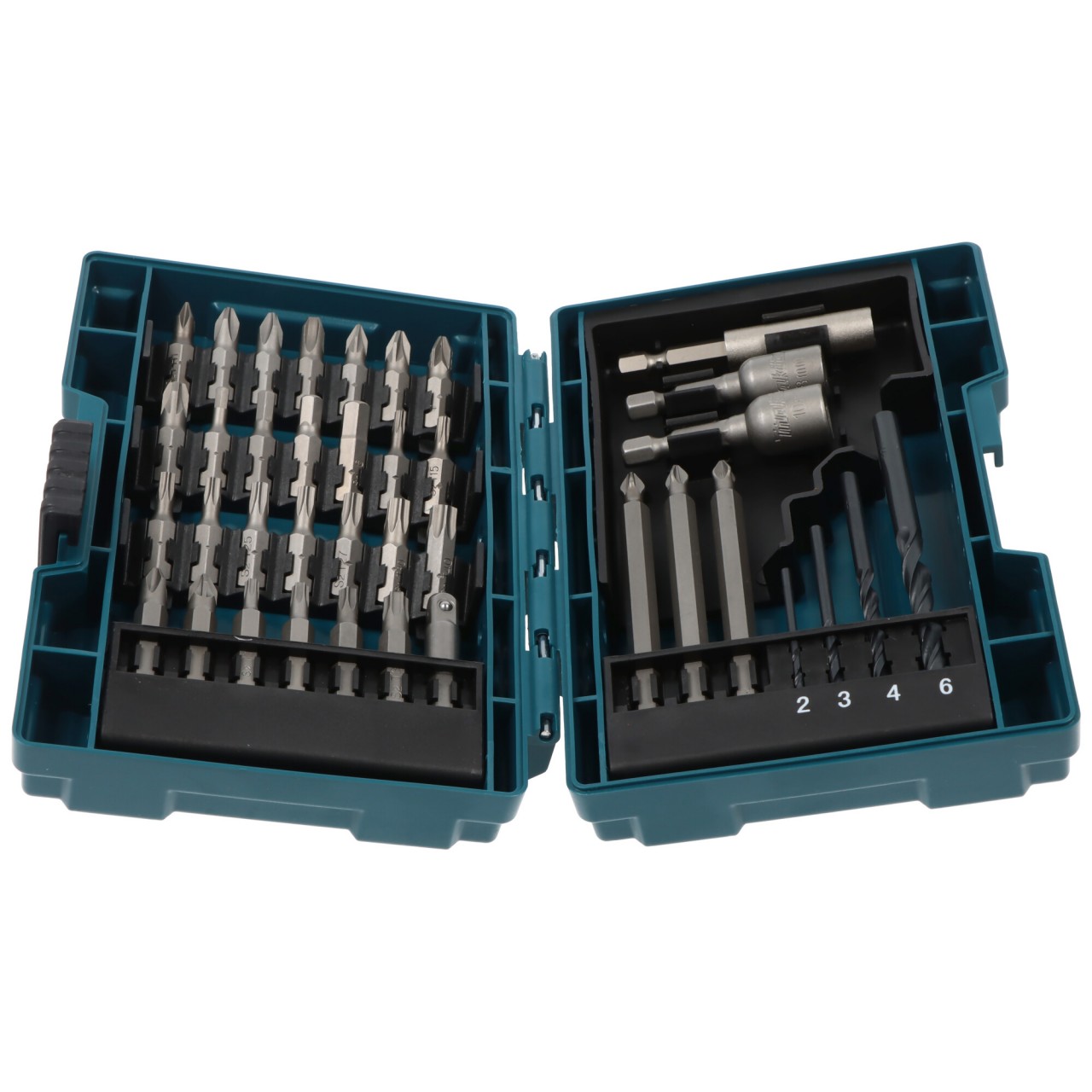 Makita Bohrer-Bit-Set 38tlg., kompaktes Allround-Set für präzises, sauberes Arbeiten