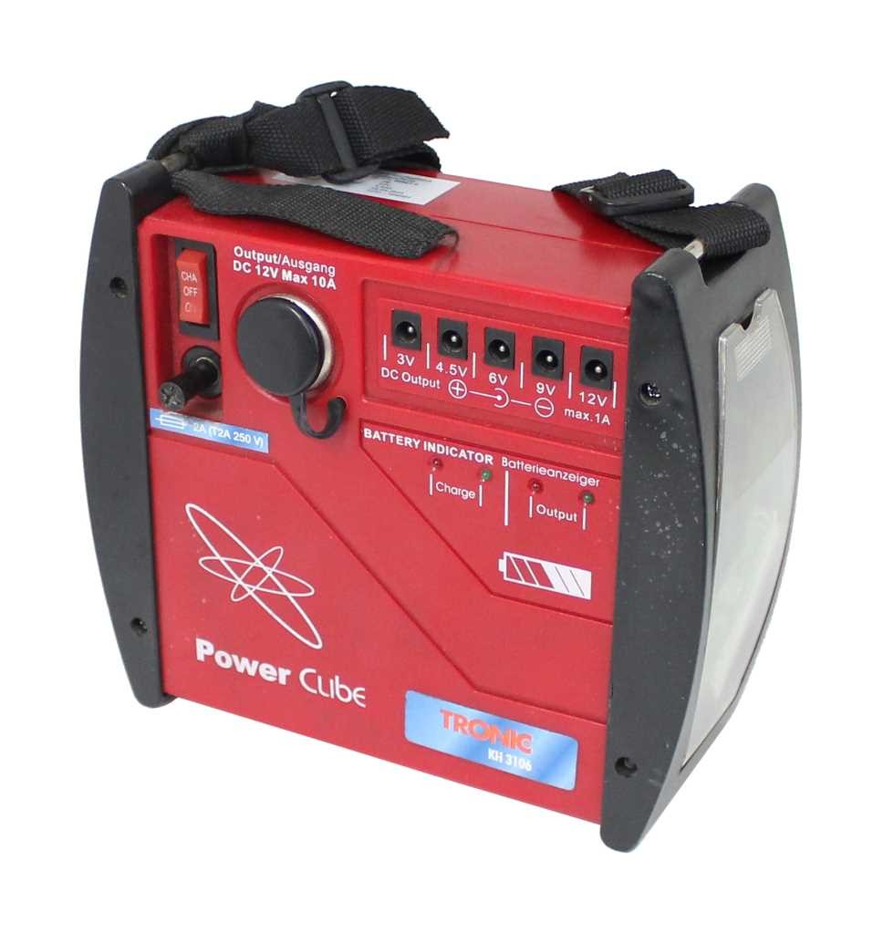 Zellentausch Power Cube Pb 12V 3,4Ah passend für Tronic Power Cube KH3106