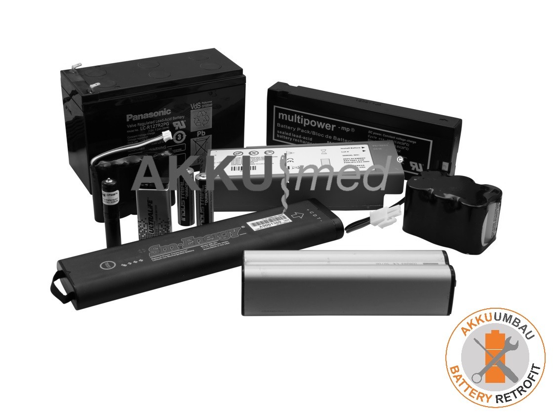 NC Akkuumbau passend für BCI Capnocheck plus, Sleep CO² Monitor - Typ 58522B1