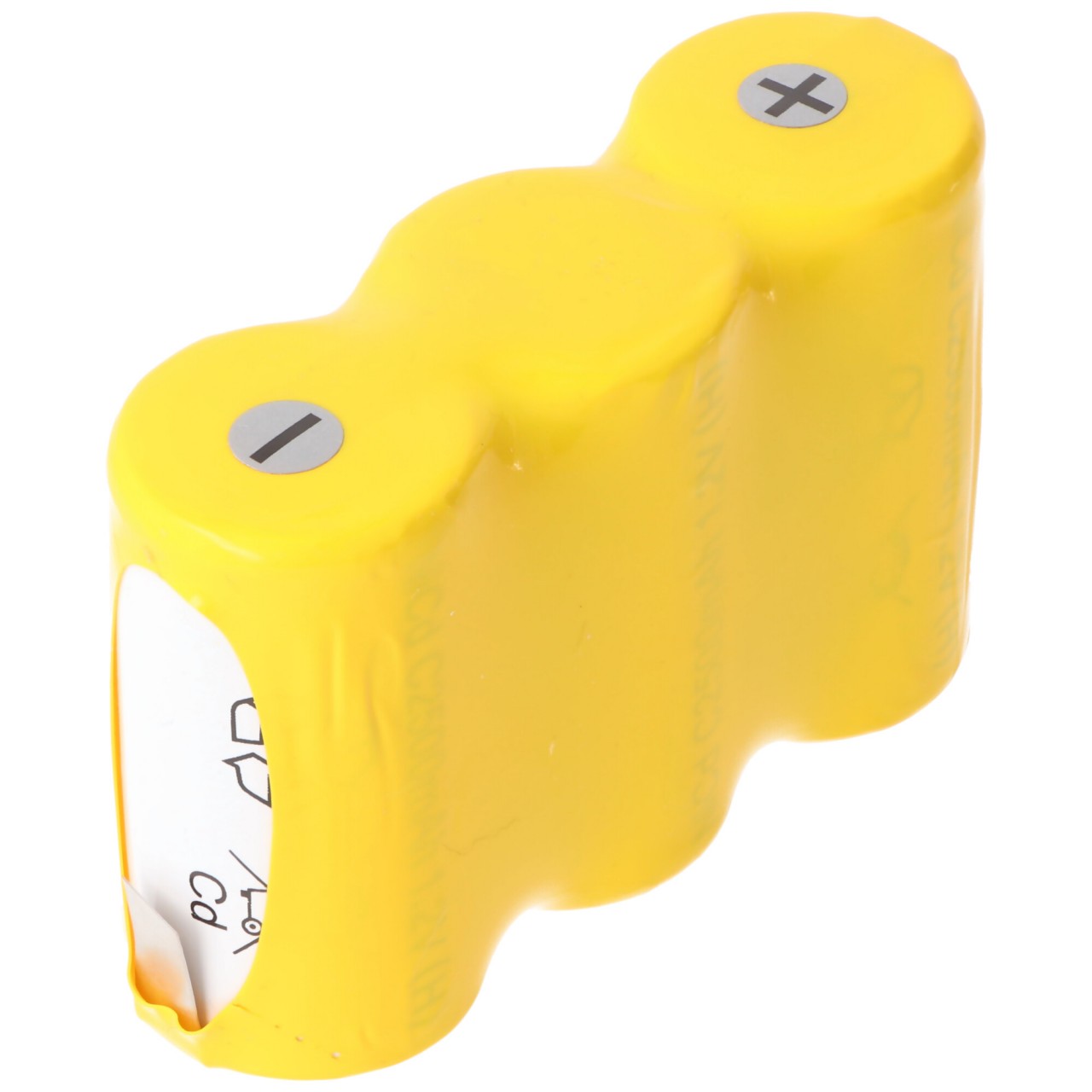 Notleuchtenakku NiCd 3,6V 2500mAh F1x3 Baby C mit Lötfahnen