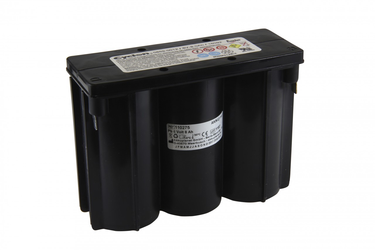 Blei Akku passend für Philips Monitor A3 / 3928A Typ M3926 6,0 Volt 8,0 Ah CE Konform