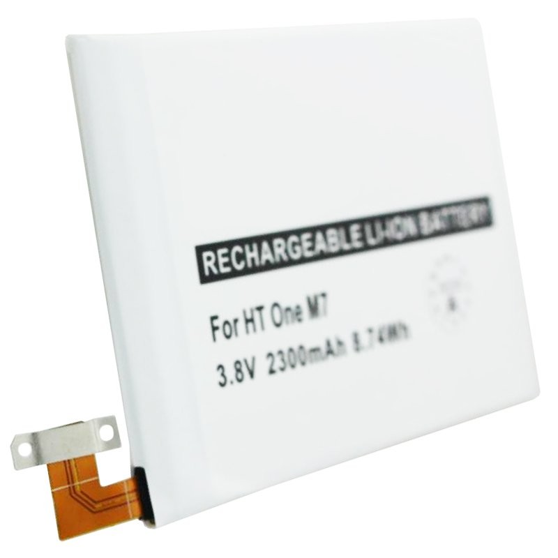 Akku passend für HTC One M7, Ersatz-Akku 35H00207-01M, BN07100
