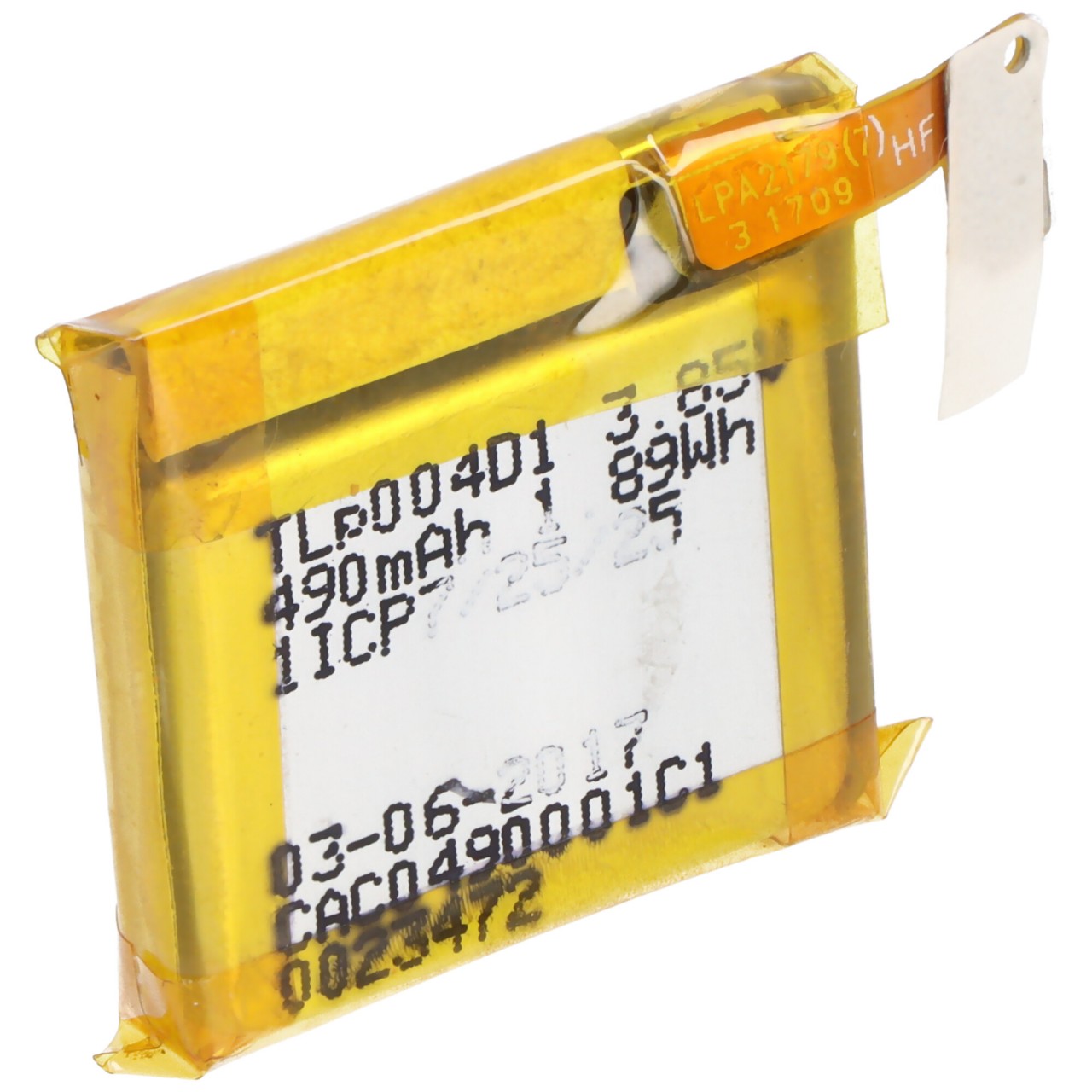 Akku passend für Vodafone Disney Neo, Li-Polymer, 3,8V, 400mAh, 1,52Wh, ohne Werkzeug