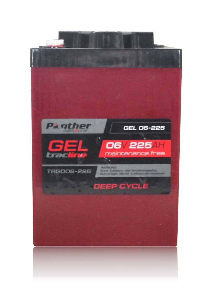 Panther tracline Gel Deep Cycle 6V 225Ah Bleiakku AGM Blei Gel Akku
