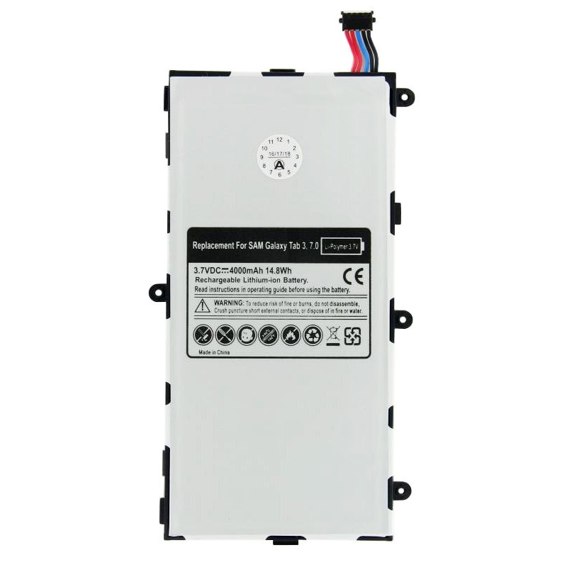 Akku passend für Samsung Galaxy TAB 3 7.0 SM-T210 T4000E 3,7 Volt 4000mAh