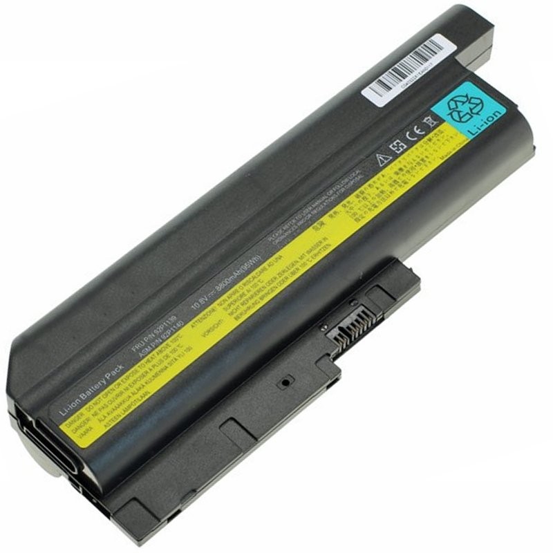 IBM Lenovo ThinkPad R60, T60 Serie Li-Ion, 10,8V, 8800mAh bitte Abbildungen genau mit Ihrem Akku vergleichen