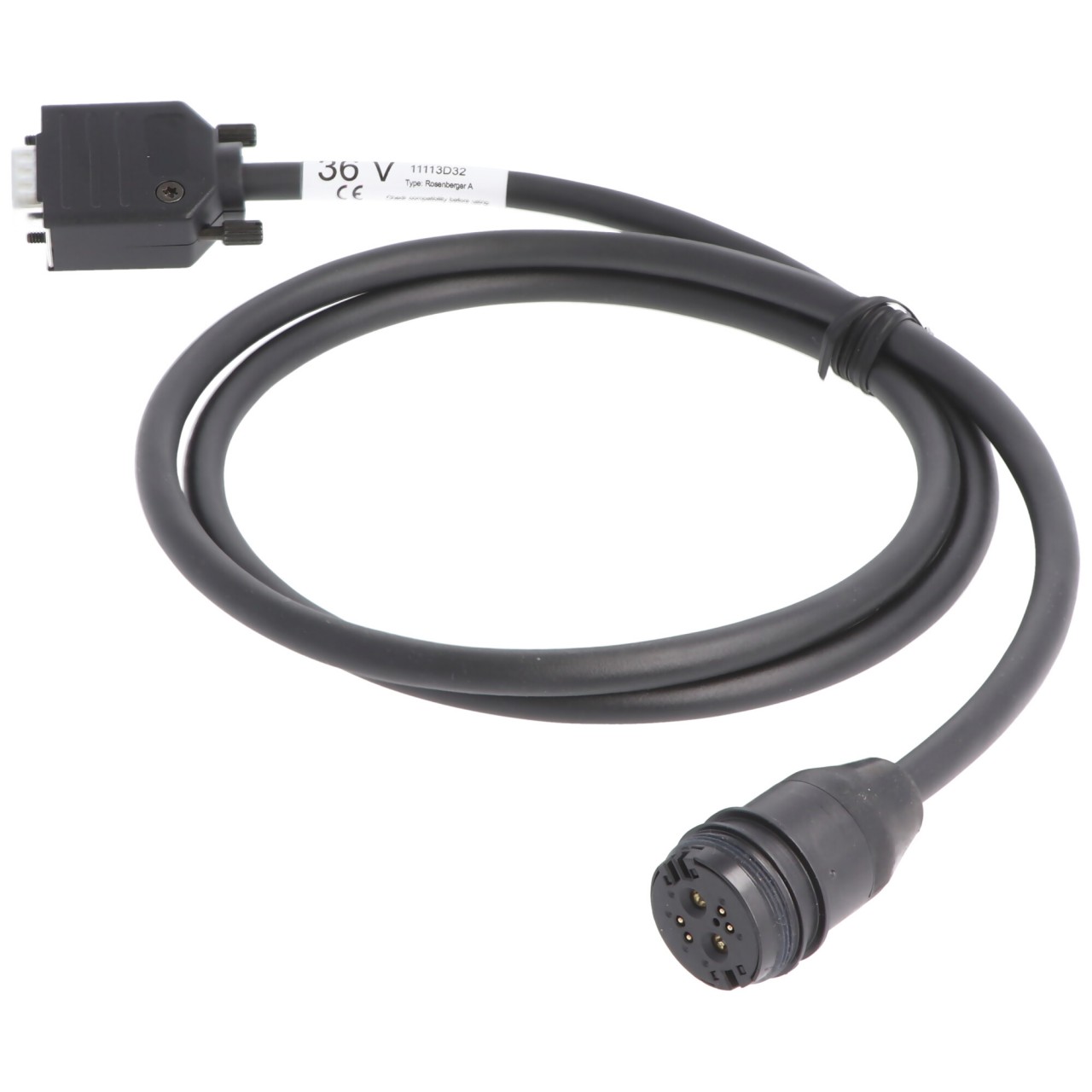 Adapterkabel mit Rosenberger A Stecker passend für ONgineer LiON one4all Reiseladegerät für E-Bike und E-Scooter 36 V