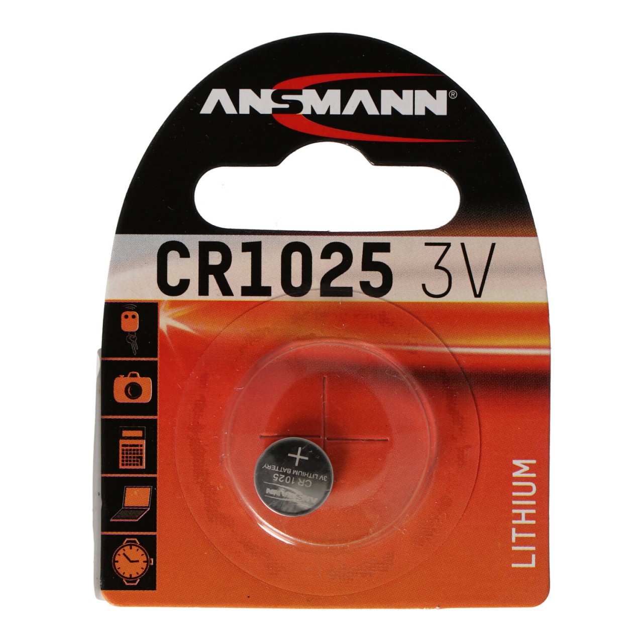 CR1025 Lithium Batterie IEC CR 1025 Knopfzelle