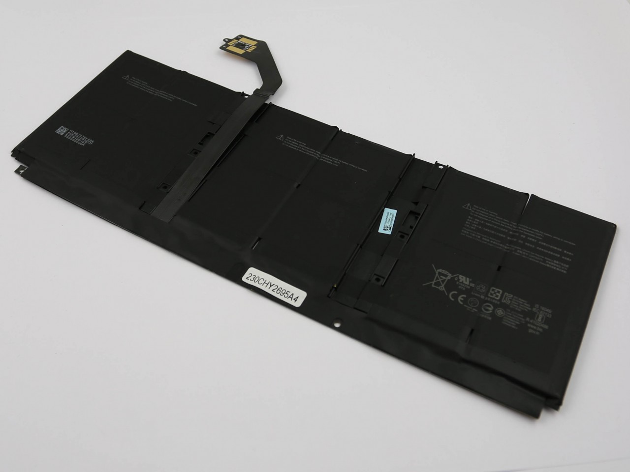 Akku passend für Microsoft Surface Book 3 15' 1872, Li-Polymer, 7,58V, 6041mAh, 45,8Wh, built-in