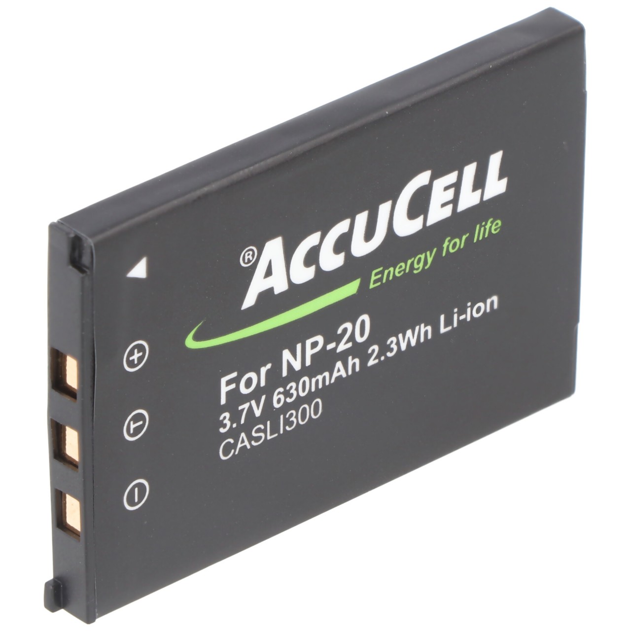 Akku passend für Casio NP-20 Akkuty Casio Exilim EX-M1, EX-M2, Casio NP20, Sony NP-20DBA