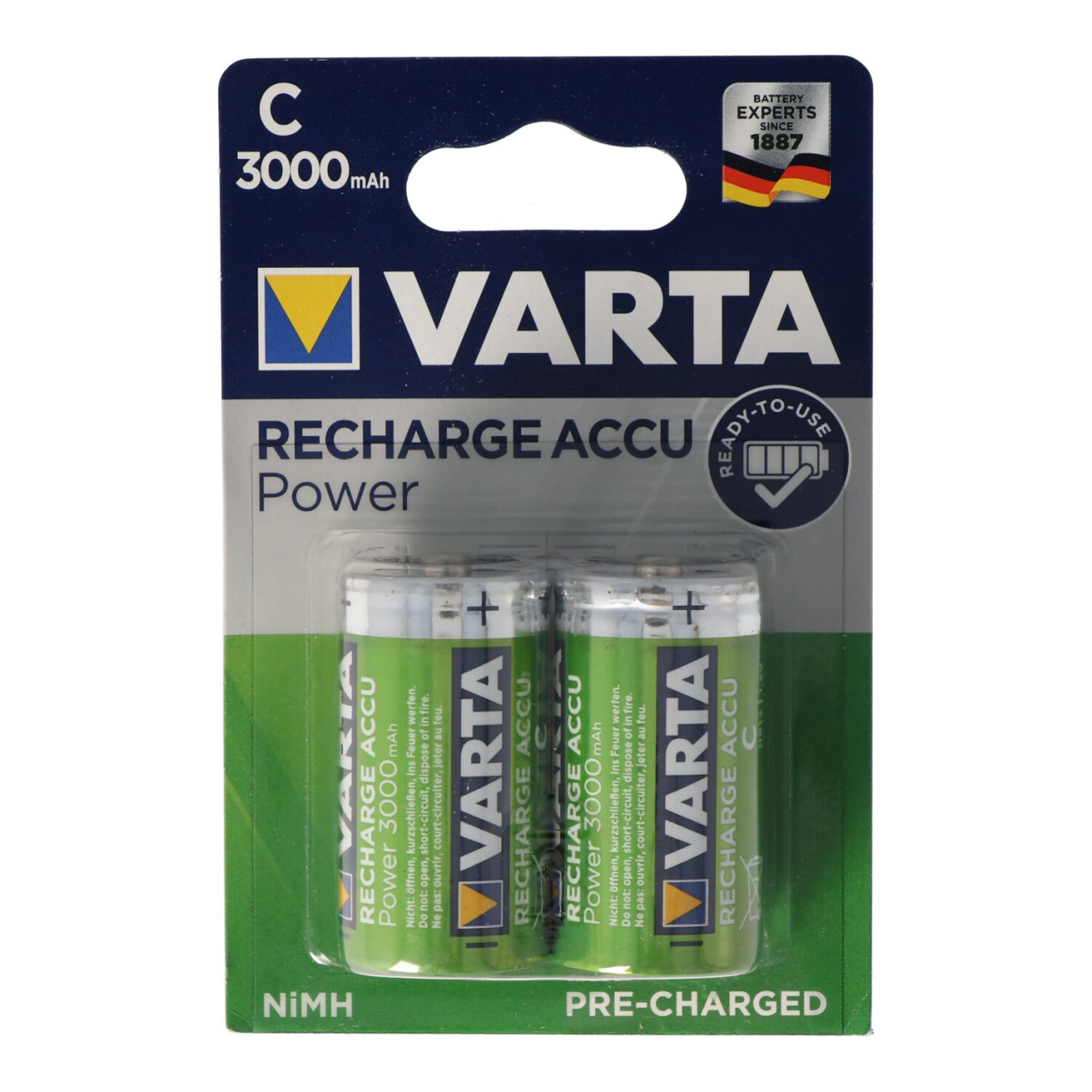 Varta Baby NiMH Akku Power Play 3000mAh 2er Pack