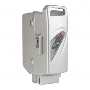 E-Bike Akku Maratron Ersatz-Akku für Panasonic 26V 13Ah silber - Sattelrohr