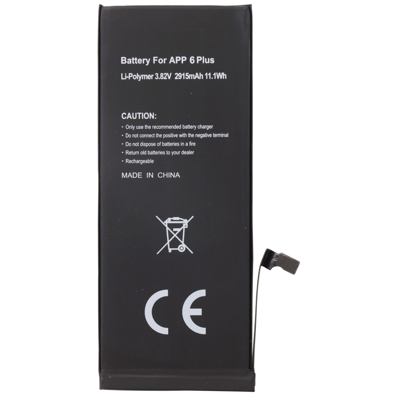 2915mAh Akku passend für den Apple iPhone 6 Plus Akku zum Selbsteinbau ohne Werkzeug