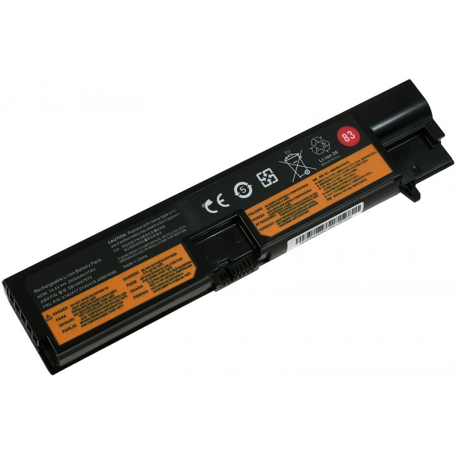 Akku passend für Lenovo ThinkPad E570, E570c, E575, Typ 01AV418, Li-Polymer, 15,28V, 2050mAh, 31,3Wh