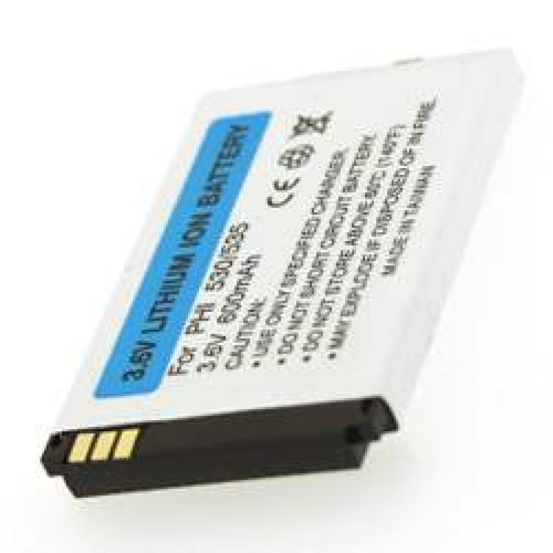 AccuCell Akku passend für Philips 530, 535, 600mAh