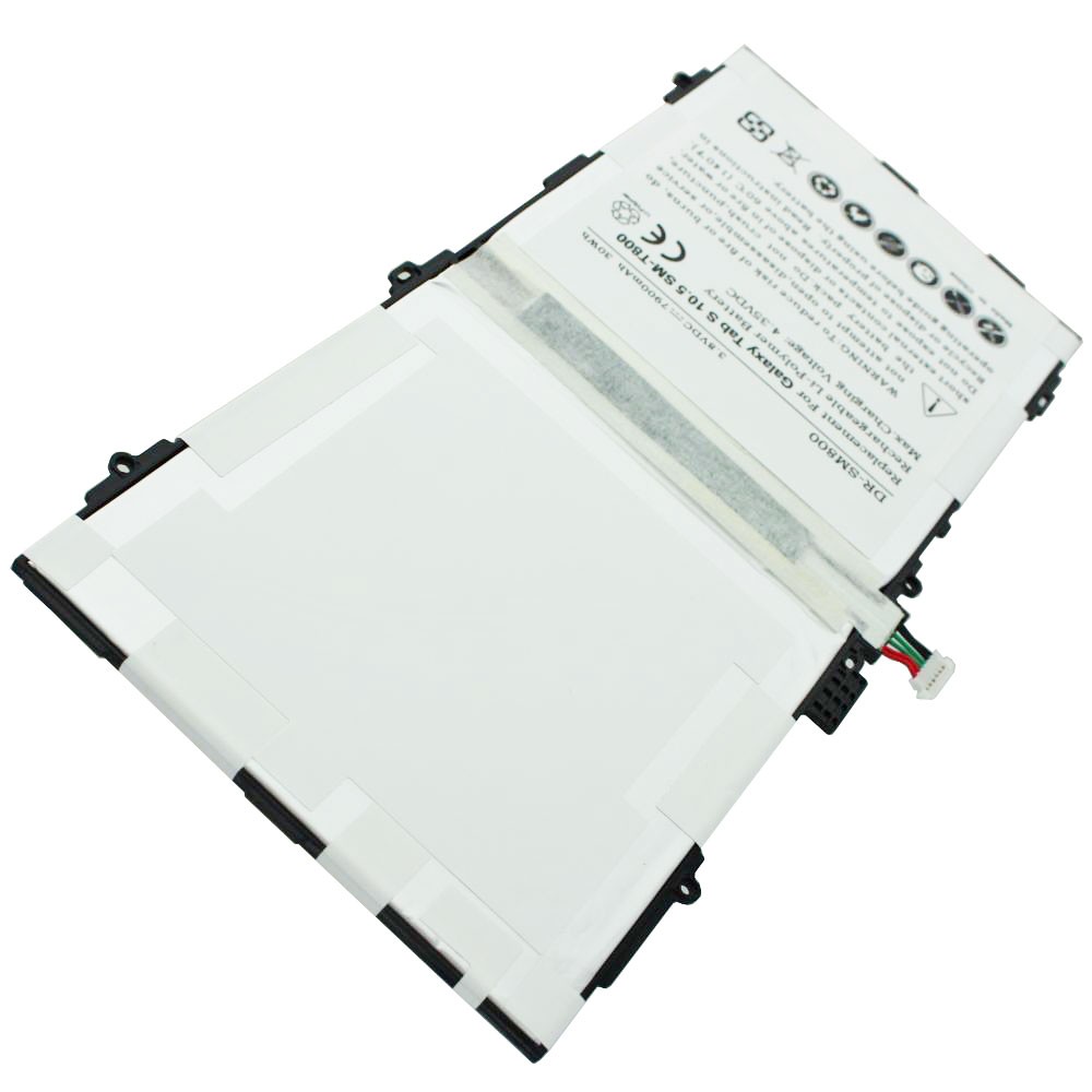 Nachbau Akku passend für SAMSUNG Galaxy Tab S 10.5, SM-T800, SM-T805 mit 3,8 Volt und 7900mAh 30,02Wh