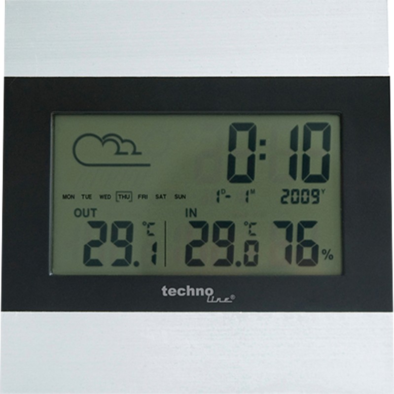 WS 7043 - Klassische Wetterstation mit Kabelsonde