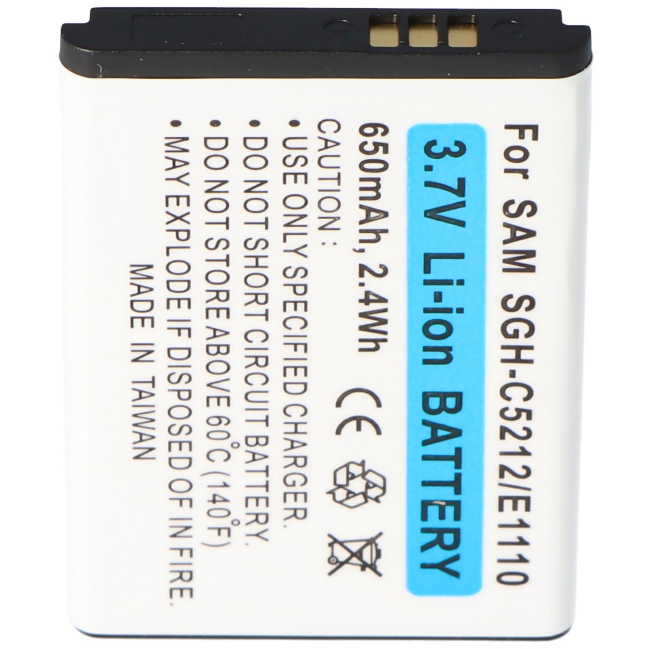 AccuCell Akku passend für Samsung C5212, E1110, AB553446BUCSTD