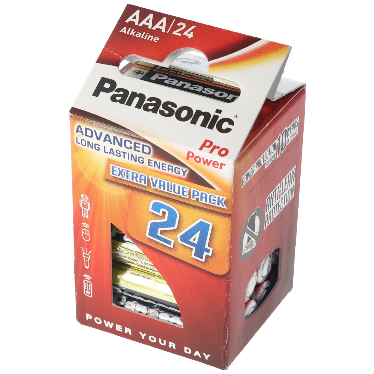 Panasonic Pro Power Micro / AAA / LR03 Batterien im 24er Pack