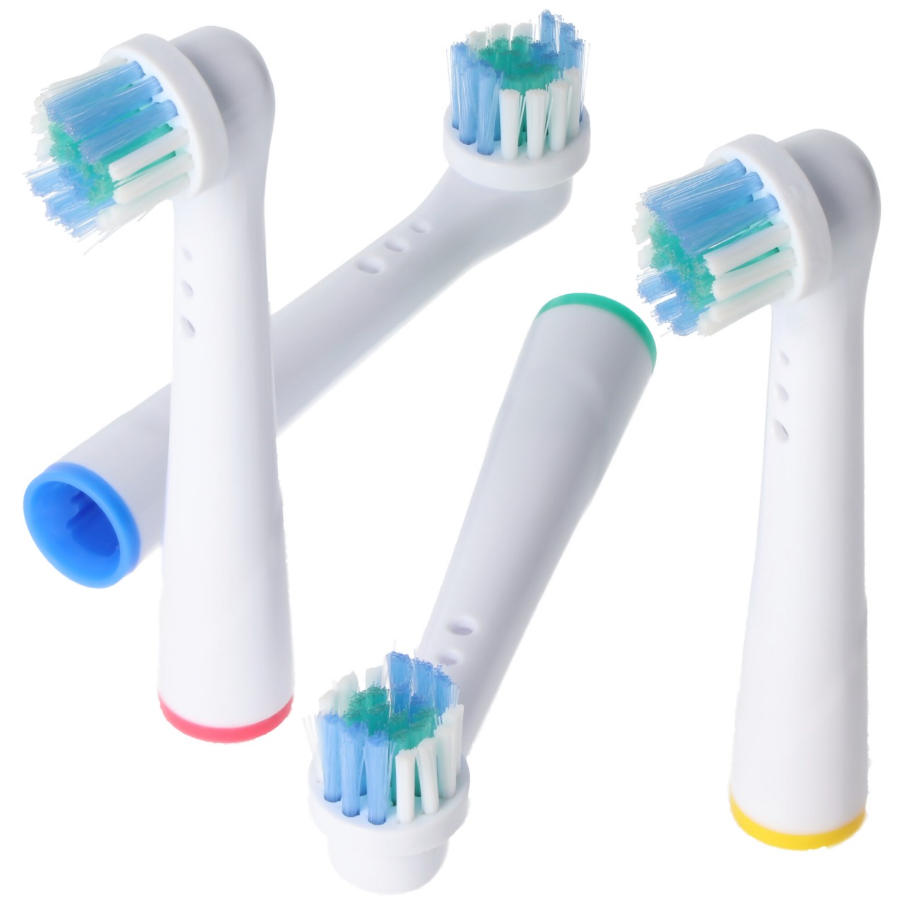4 Stück Cleaning Brush Ersatz-Zahnbürstenkopf für elektrische Zahnbürsten von Oral-B, passend z.B. für Oral-B D10, D12, D16, D12 und viele andere Modelle von Oral-B