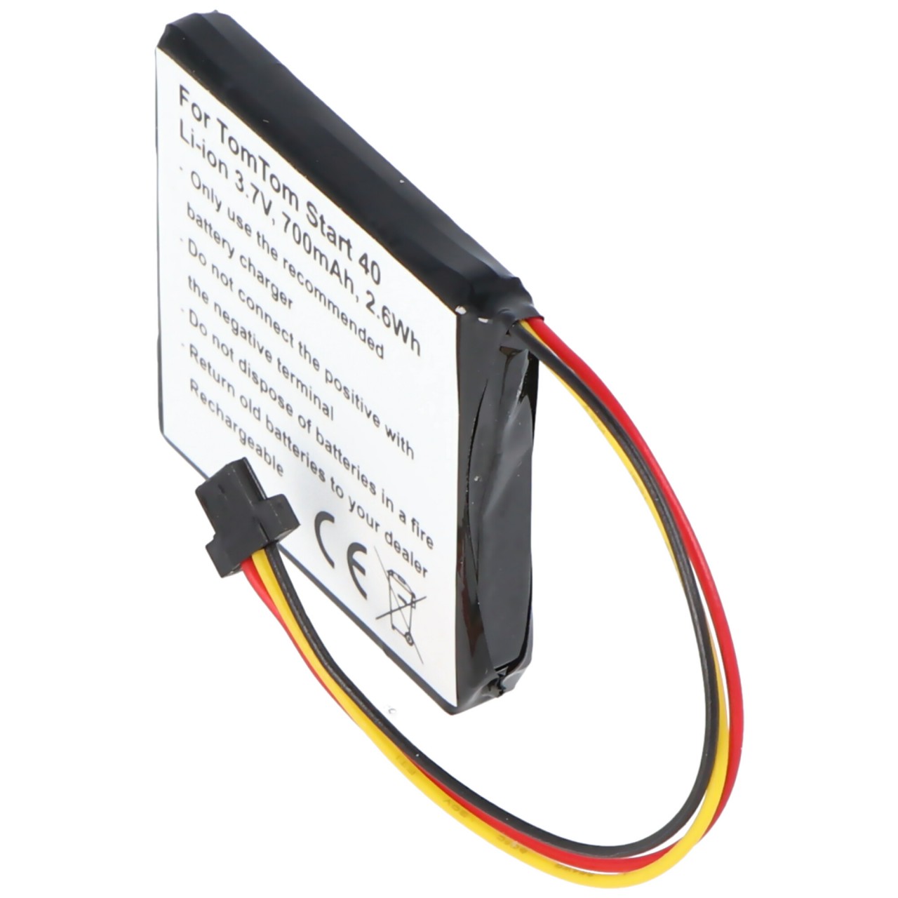 Akku passend für den TomTom Start 40 Europa Akku VF3S