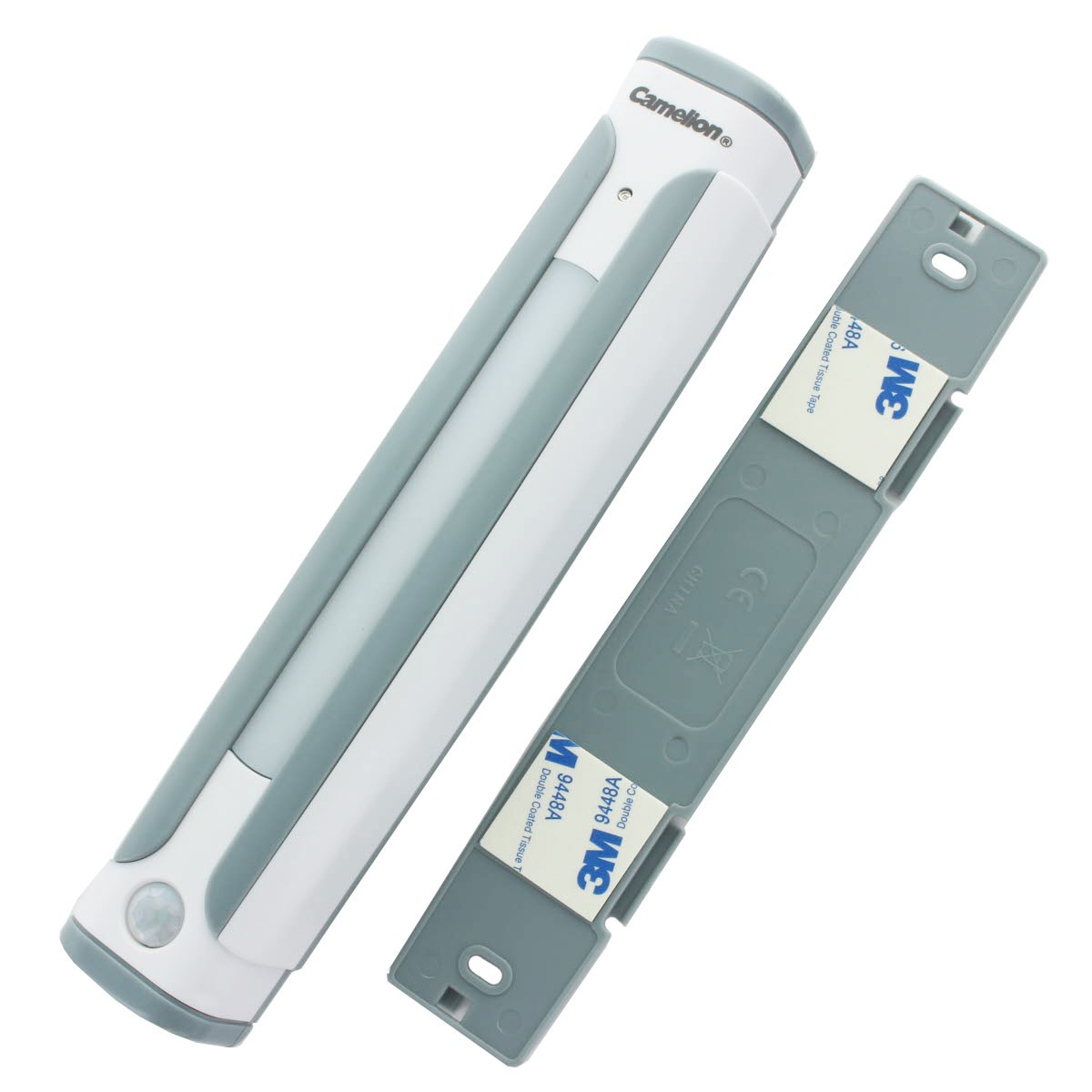 LED Sensorleuchte mit bis zu 25 Stunden Dauerlicht, inklusive 3 AA Mignon Batterien