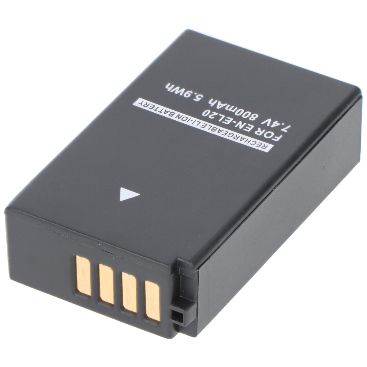 AccuCell Akku passend für EN-EL20 Akku, Nikon 1 J1 Akku