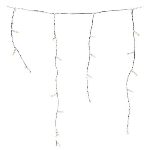 EGB LED-Eisregen-Lichterkette 180 LED transp.Kabel 4027236043485