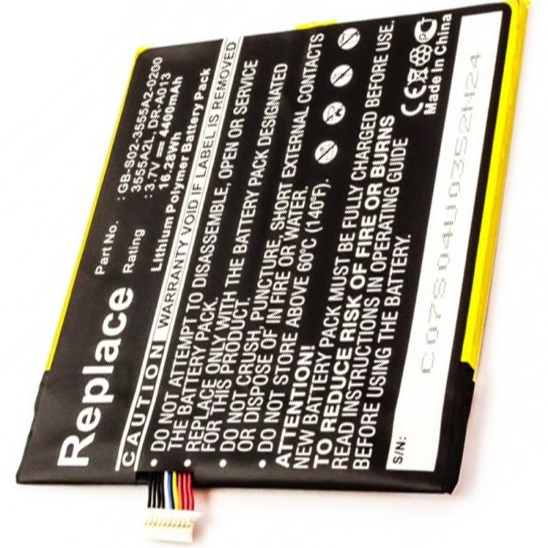 Akku passend für Amazon Kindle Fire, Akku D01400, DR-A013, QP01 3,7 Volt 4400mAh Li-Polymer
