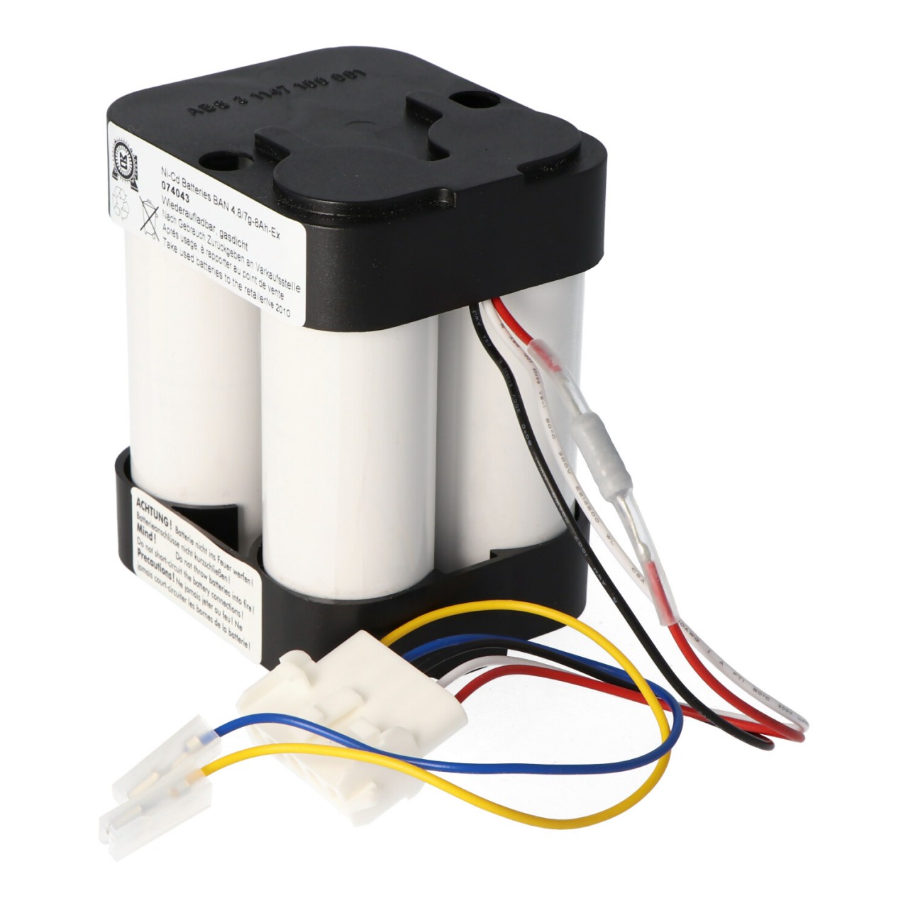 Originalakku passend für BOSCH HSE7 Ex-geschützt + 5x Kabel, SEB5.3, SEB8