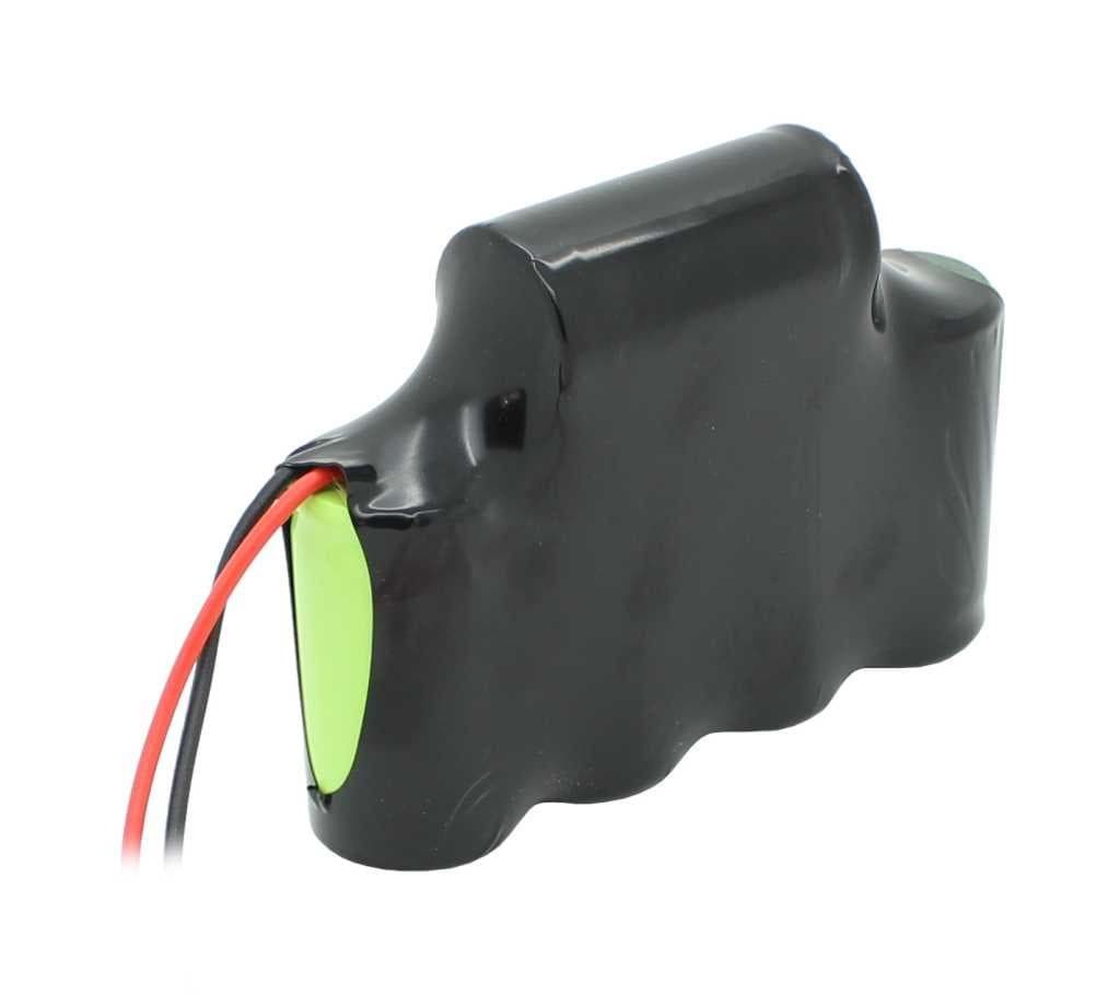 Notleuchtenakku NiMH 6,0V 4000mAh F1x4+1 Baby C mit 200mm Kabel einseitig passend für 6 V Akku