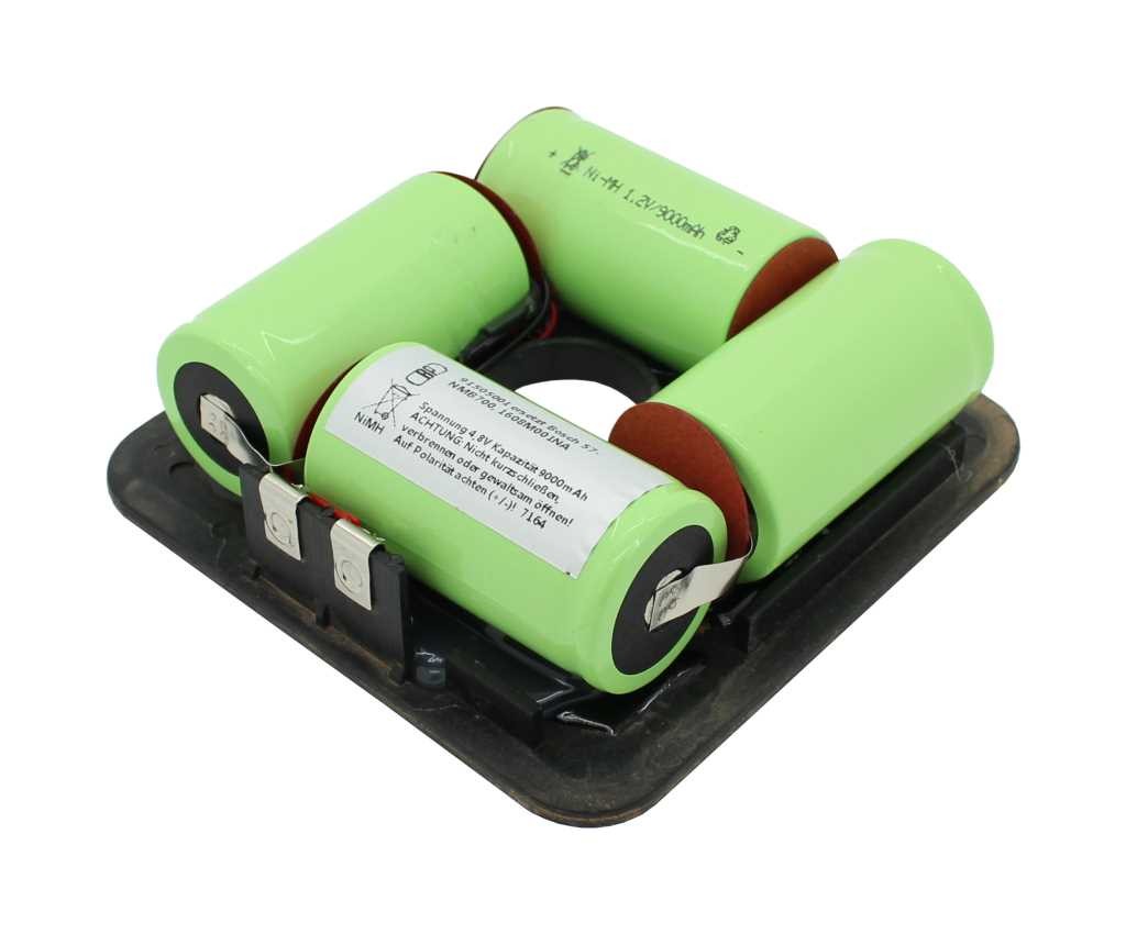 Zellentausch Messgeräteakku NiMH 4,8V 9000mAh passend für Leica Rotationslaser Rugby Serie 726746