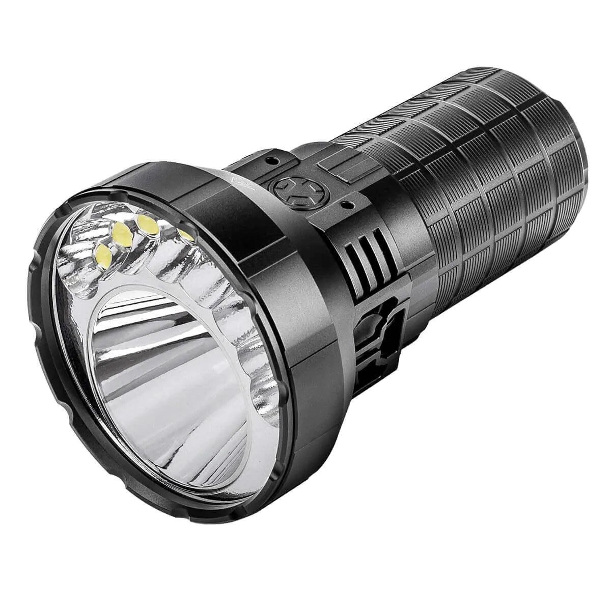 Imalent MR90, 8 Cree XHP70.2 LEDs und 1 UMINUS SBT 90.2 LED, max. 50.000 Lumen, inklusive Li-Ion Akkupack 4000mAh