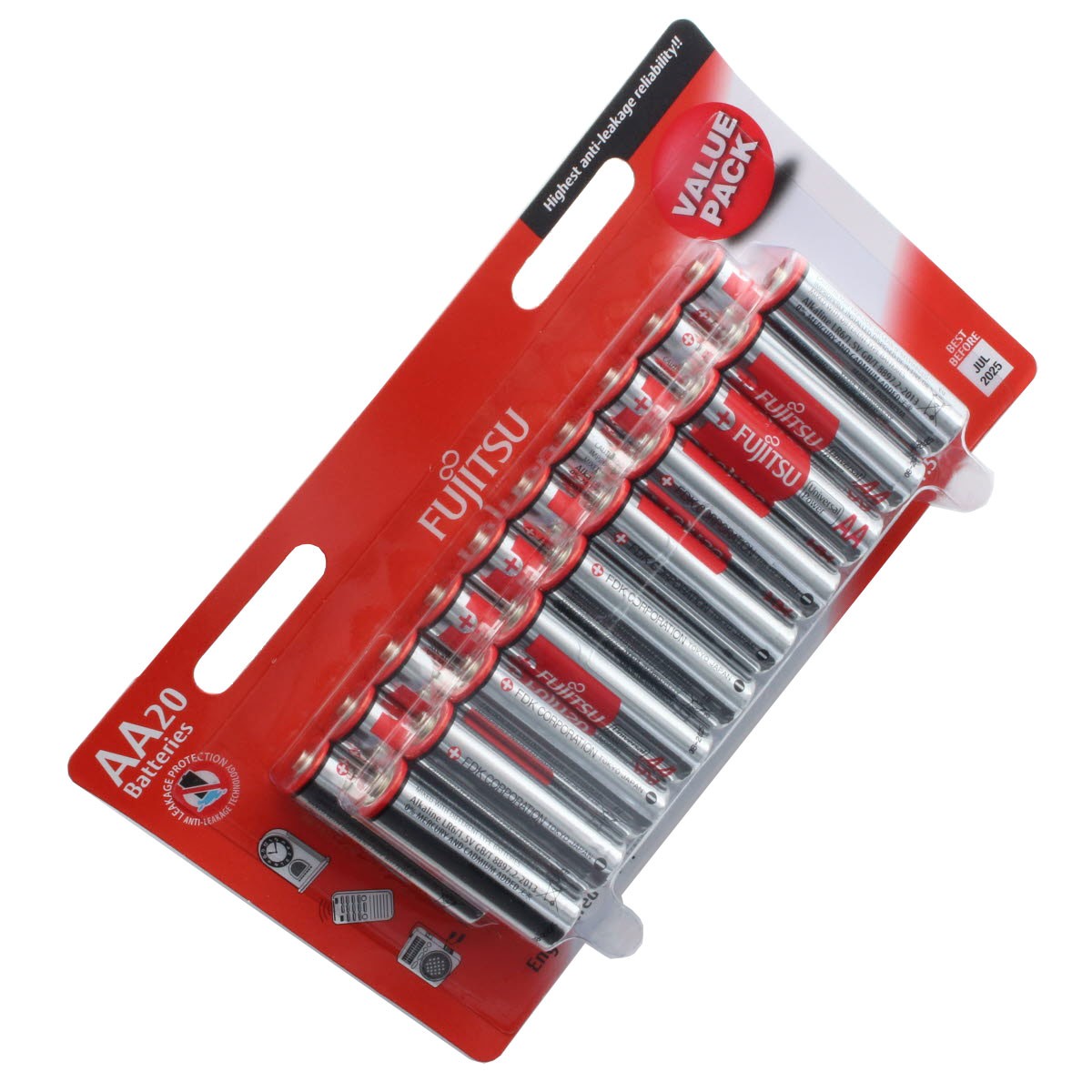 Fujitsu LR3 Alkaline Universal Power Mignon Batterie 20er Sparpack, LR03, Micro, LR3 Batterien