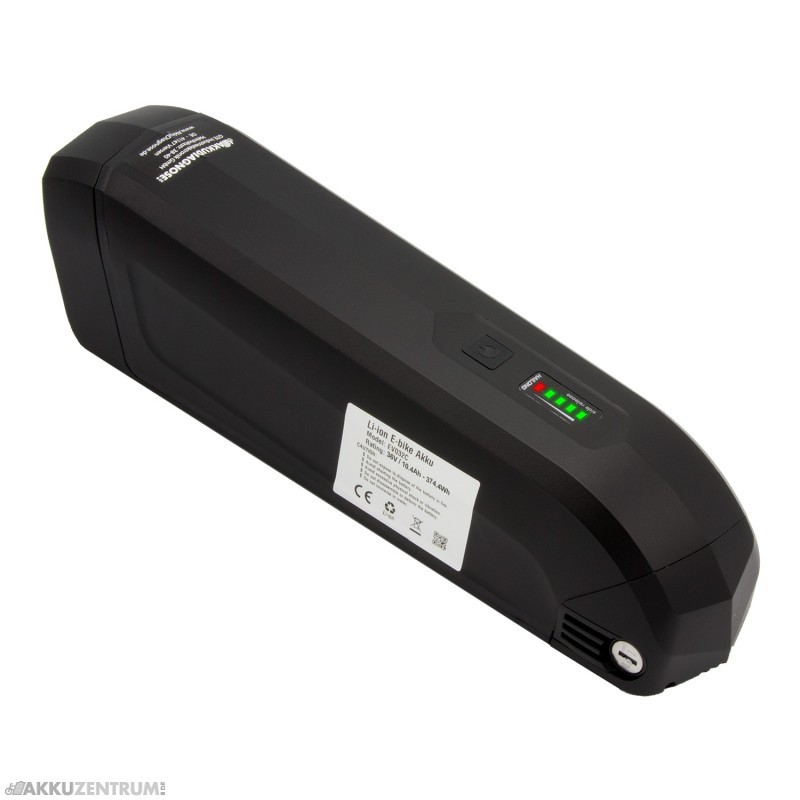 E-Bike Akku Maratron DownTube-Set 'Hailong-B' – 36V / 10,4Ah - Rahmen (DownTube)