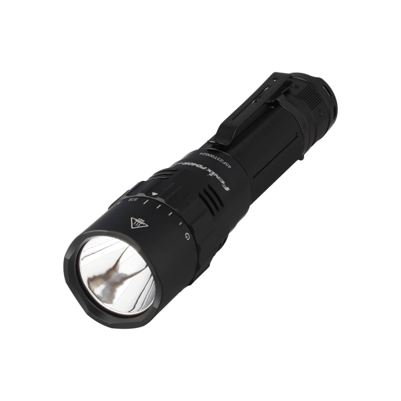 Fenix PD40R V3.0 LED Taschenlampe mit bis zu 3.000 Lumen, Leuchtweite bis zu 500 Meter, mit Drehring-Mechanismus, inklusive 21700 5000mAh Li-Ion Akku