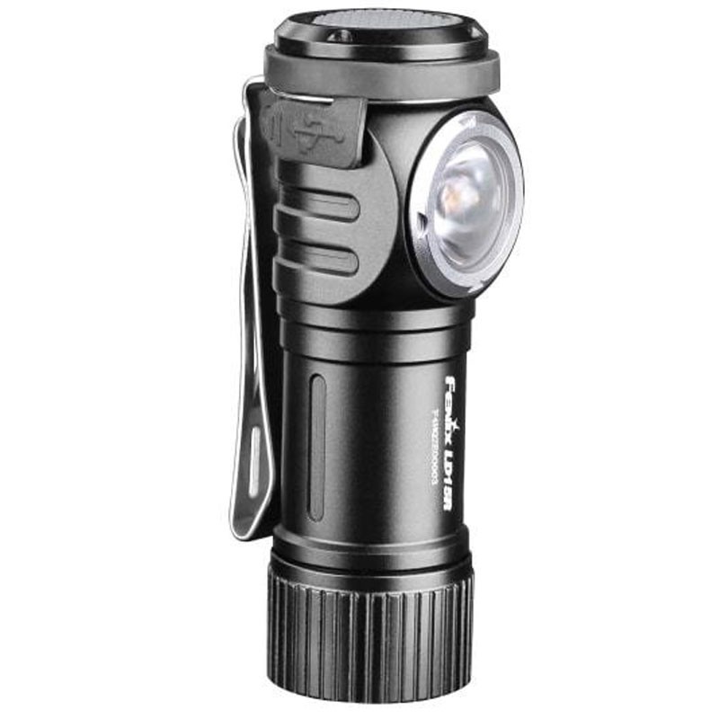 Fenix LD15R LED Taschenlampe mit Cree XP-G3 white LED inklusive CR123A Akku und Ladekabel