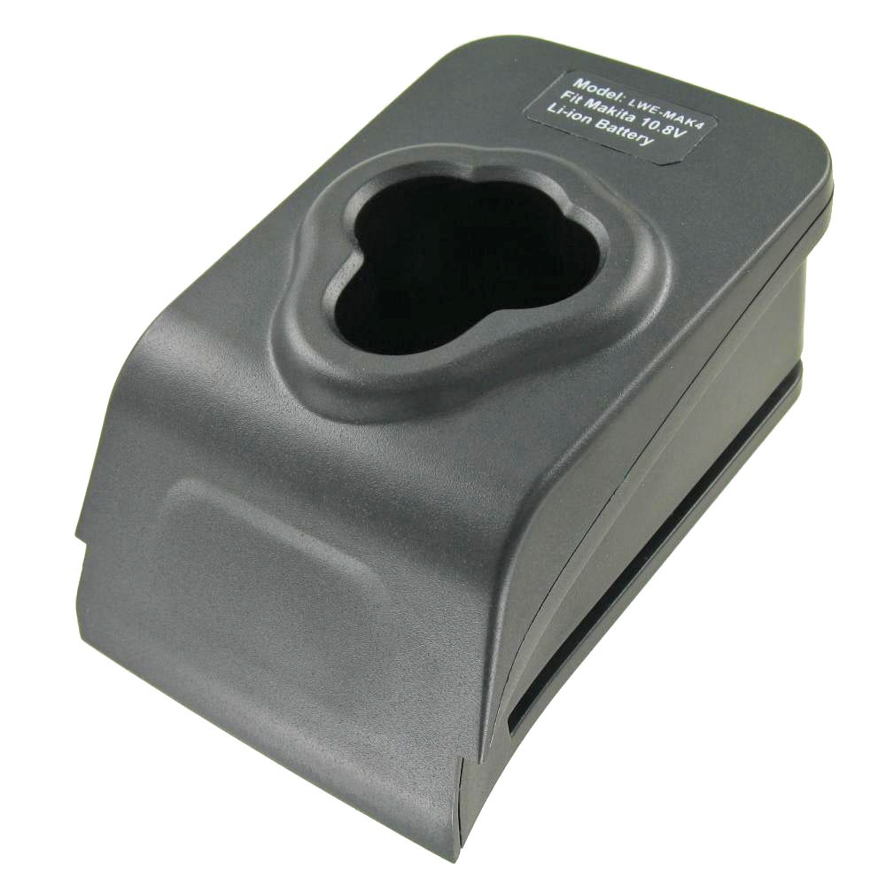 Ladeadapter passend für Makita 194550-6 Akku 194551-4, 195332-9, BL1013, BL1014, nur verwendbar mit dem Basis-Ladegerät ACH-1130