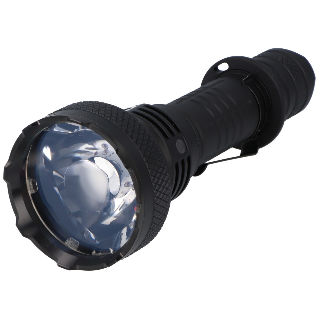 AceBeam L35 2.0 LED Taschenlampe – 5.000 Lumen und 650 Meter Reichweite (Schwarz)