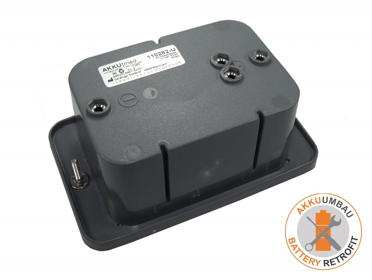 NC Akkuumbau passend für Cardioline Defibrillator DeltaLife 550